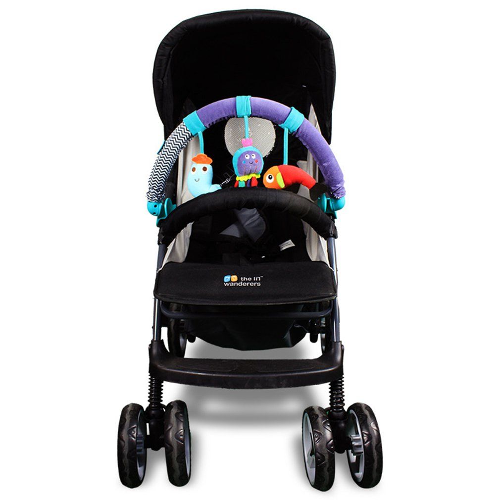 OR Baby Stroller/Bed/Crib Hanging Toys For Tots Cots Seat Cute Plush Rattles Multi-color Mixed
