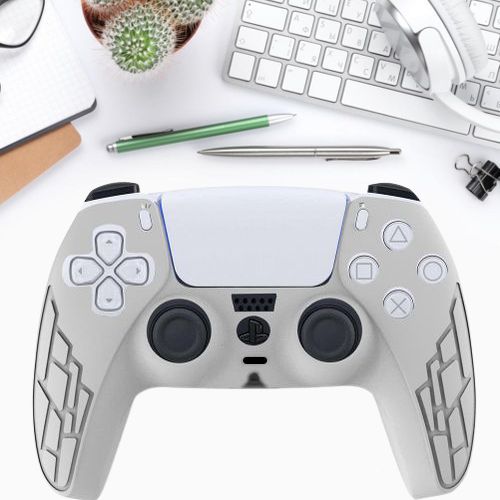 Anti-slip Silicone Cover Skin Case PS5 Pad Controller