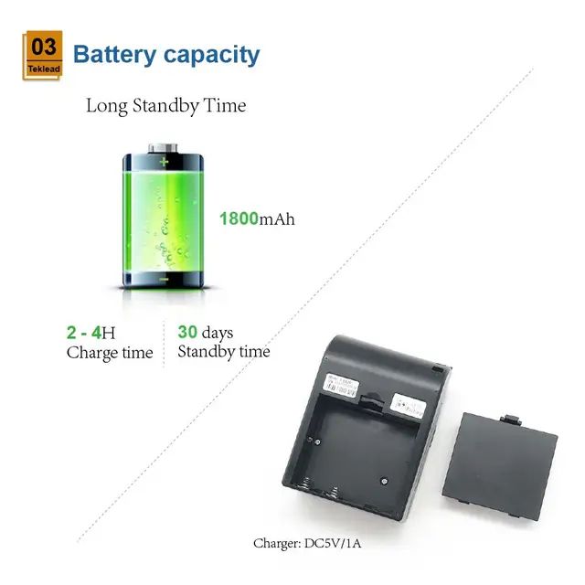 Genuine Original Mini Bluetooth Receipt Mobile Printer 58mm Paper