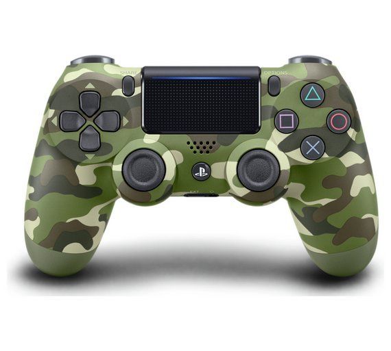 PS4 Controller - Dualshock 4 Wireless PS4 Pad - Green Army