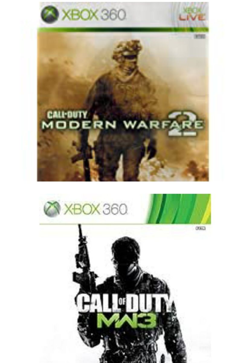 Call Of Duty: Modern Warfare 2 & 3 - Xbox 360 ( Pal )