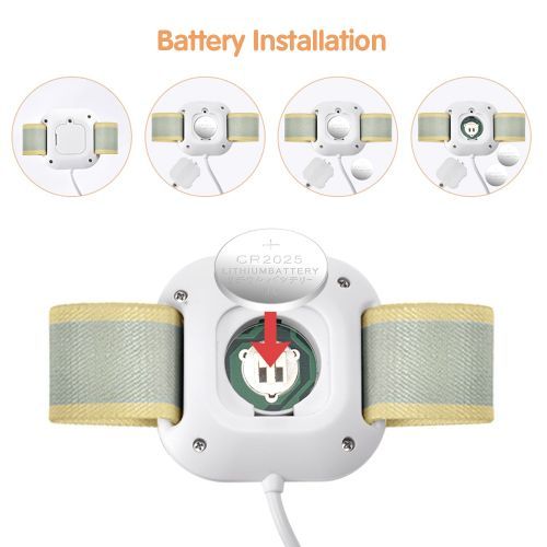 Bedwetting Alarm Enuresis Alarm With Loud Sound Bright Light