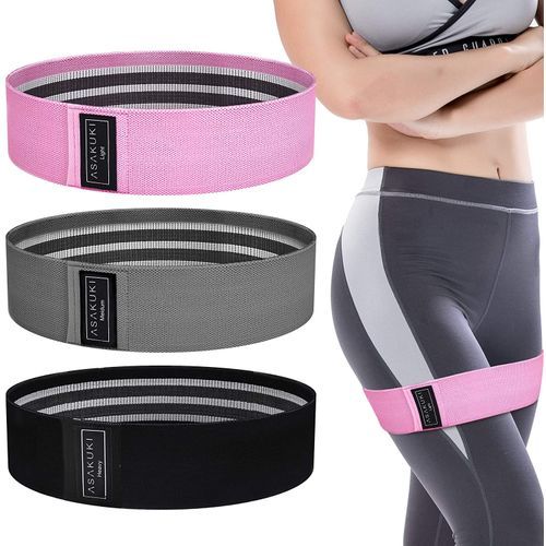3PCS Elastic Training Band Legs Booty Exercise Bands / Yoga Fitness Resistance BAND