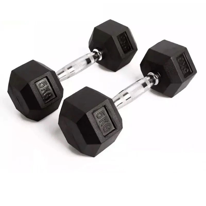 Professional 5kg(X2)  Hexagonal Dumbbell Set(10kg Total)