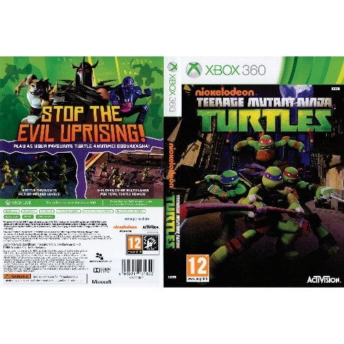 Turtles Teenage Mutant Ninja - Xbox 360 PAL