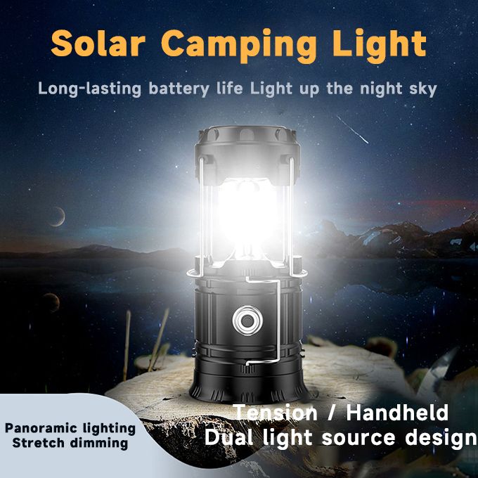 Rechargeable LED Camping Lantern USB COB Lantern Flashlight