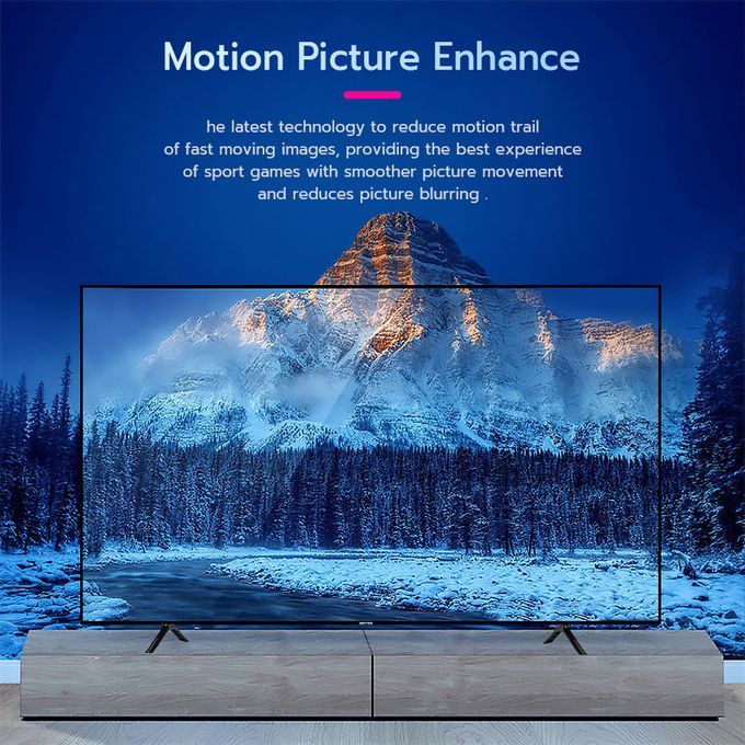 55 Inch 4K Ultra-HD Smart LED Android TV+ FREE WALL HANGER