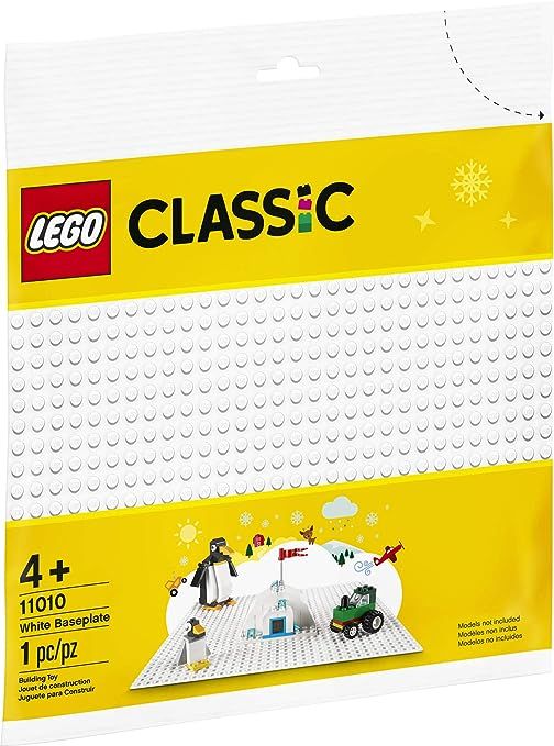 LEGO® Classic White Baseplate 11010, 1 Piece