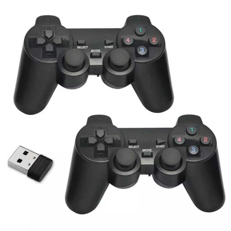 Pc Game Contoller Twin Wireless PC Laptop Game Pad Twin Game