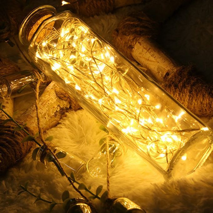 USB  O Er Wire String Lights  Hristmas   De Oration Pra Ti Al Stars  -Warm White-10 M 100 Lights