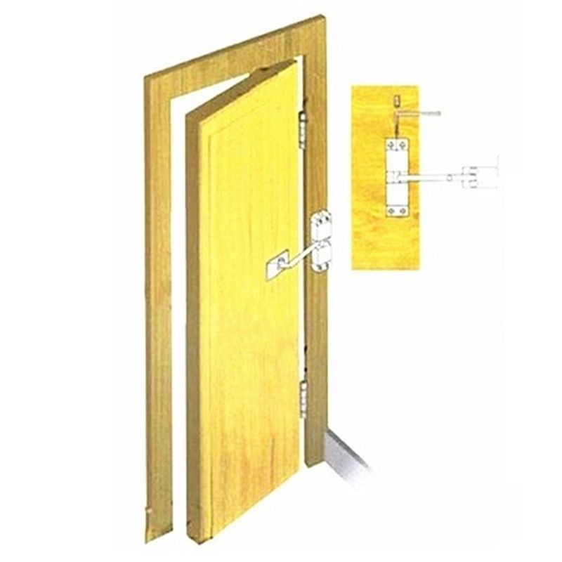 Spring Door Closer Mute Automatic Stainless Steel Adjustable