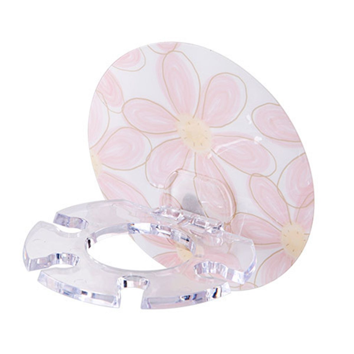 Disc Toothbrush Holder Self-adhesive Wall Mount Toothpaste