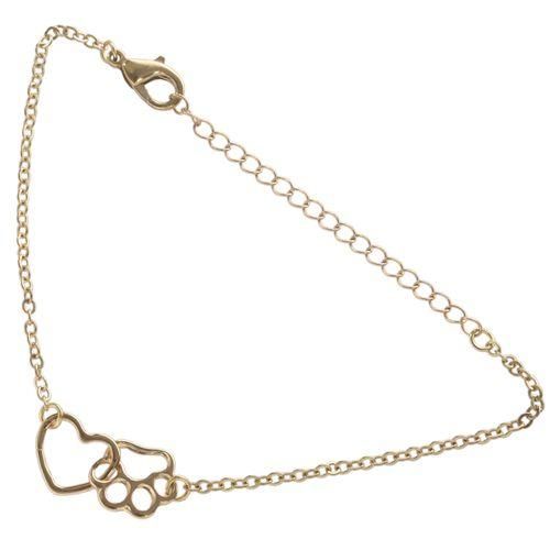 Pet Paw Footprint Bracelets Shellhards Cute Animal Paws Dog