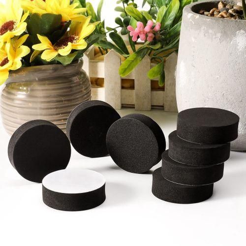 48Pcs Plant Pot Feet Risers Natural Rubber Flower