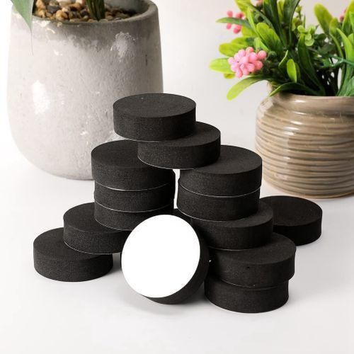 48Pcs Plant Pot Feet Risers Natural Rubber Flower