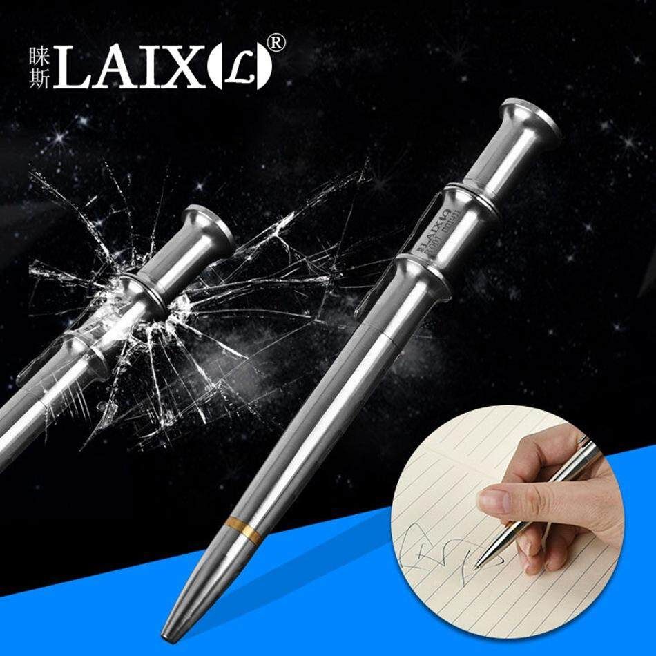 Tac*ti*cal Pen Survival Self-D*efe*nse Portable Glass Brea*ker Stainless Steel Outdoor EDC Tool For Personal Safty Women Security