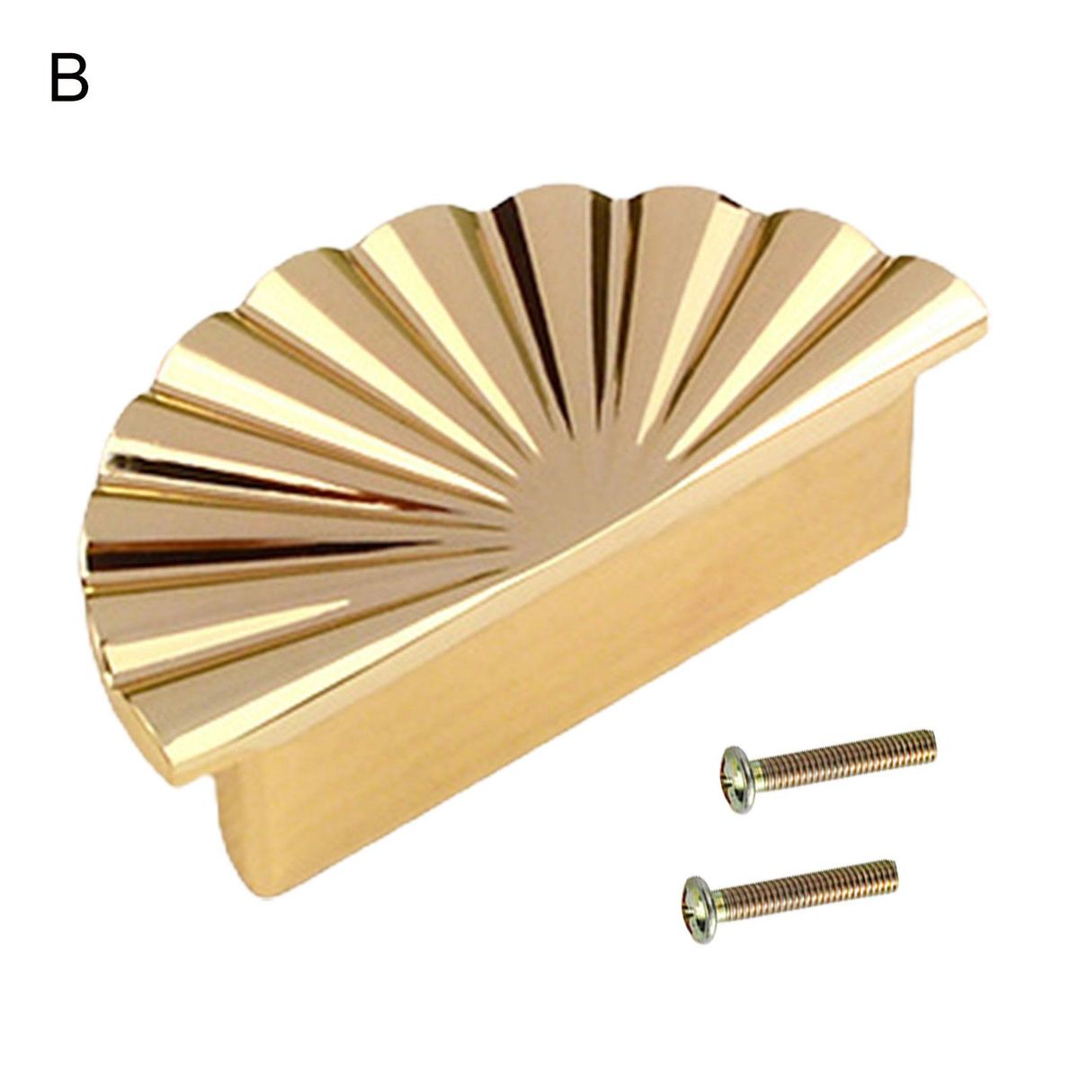1 Set Door Pull Cupboard Closet Cabinet Handle Pull Golden