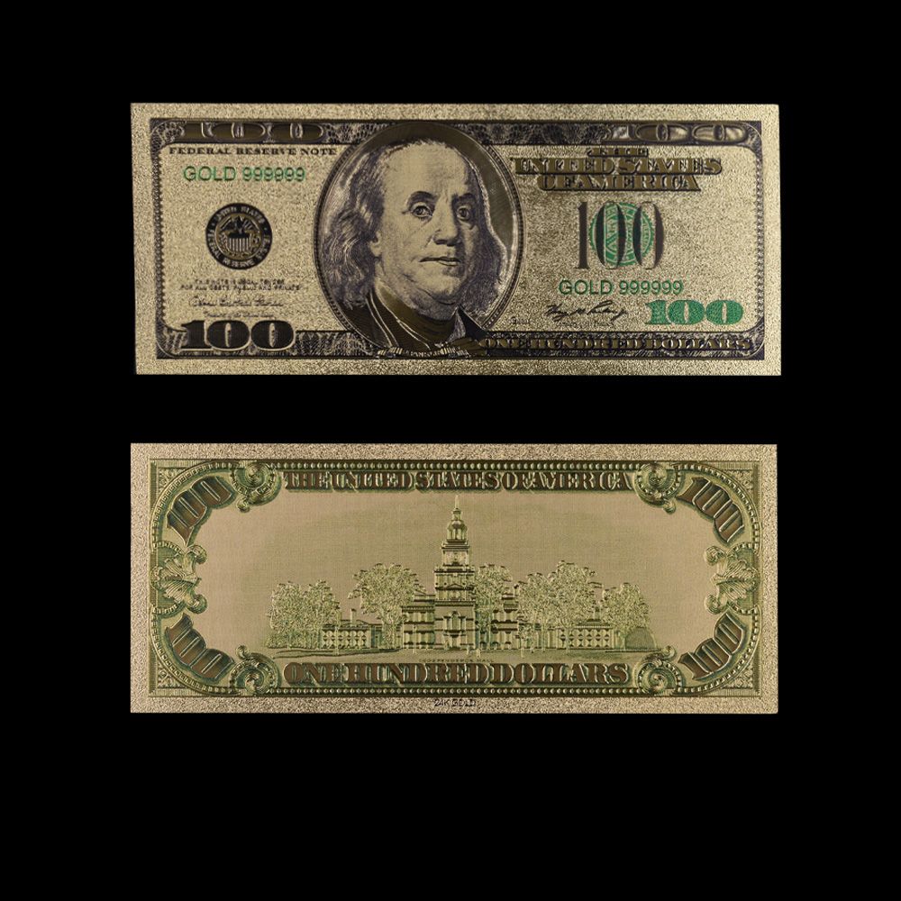 Colored USD One Million Dollars Fake Money Bill Precious