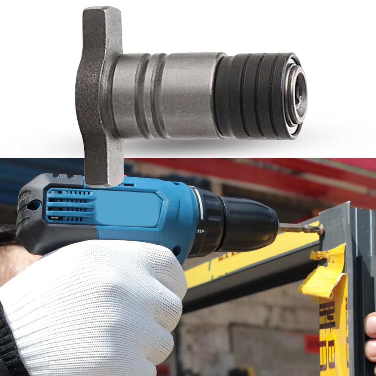 Screwdriver Shaft Electric Wrench Hexagon Shank Quadrilateral Shaft