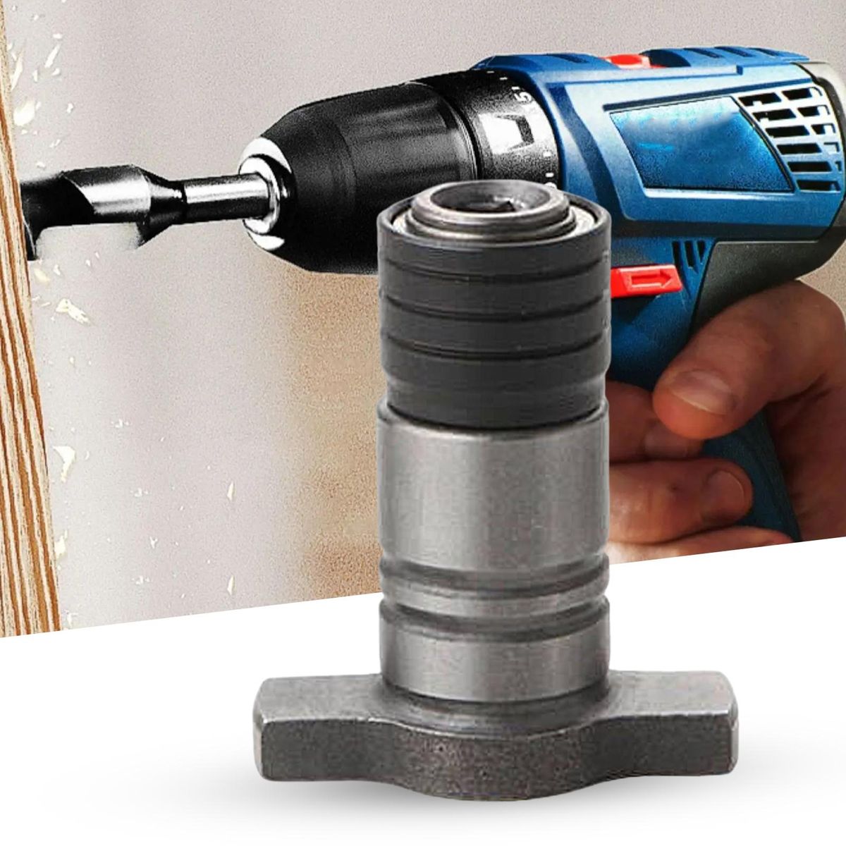 Screwdriver Shaft Electric Wrench Hexagon Shank Quadrilateral Shaft