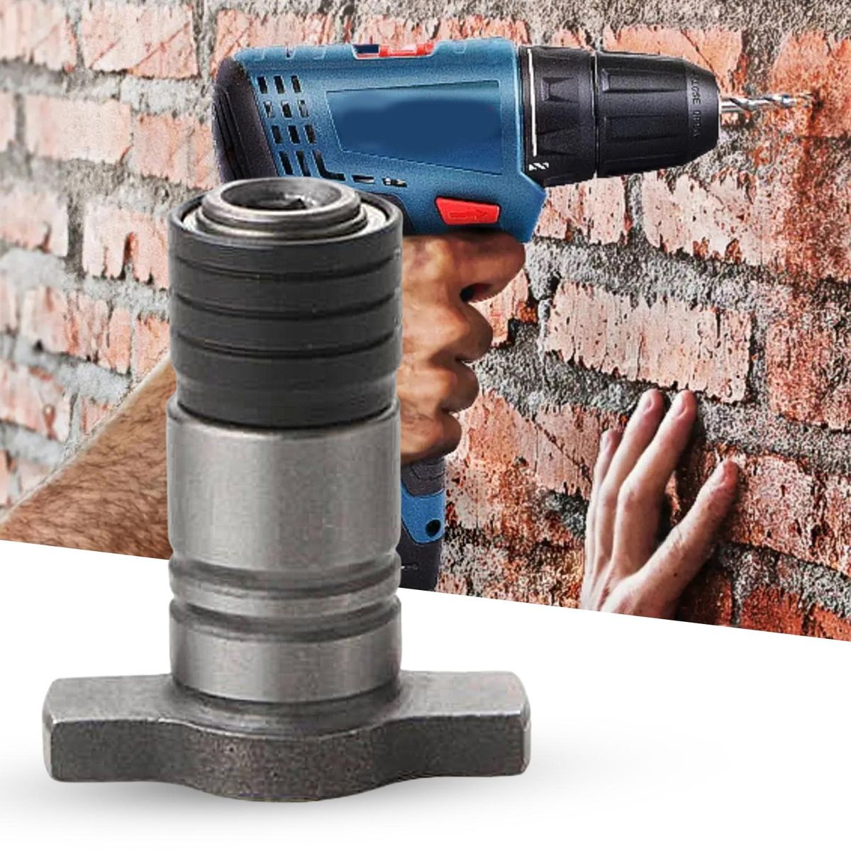 Screwdriver Shaft Electric Wrench Hexagon Shank Quadrilateral Shaft