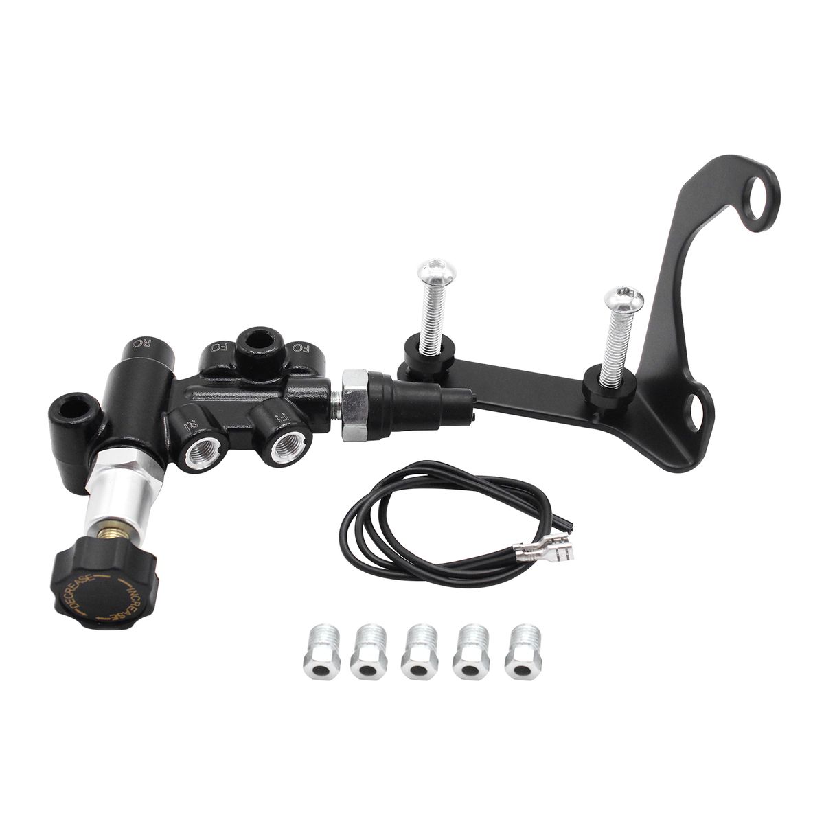 Adjustable Knob Proportioning Valve Kit Wilwood Style