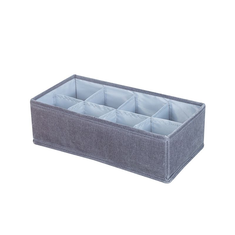 Wardrobe Underwear Organizer, Spec:  8 Grids (Gray)