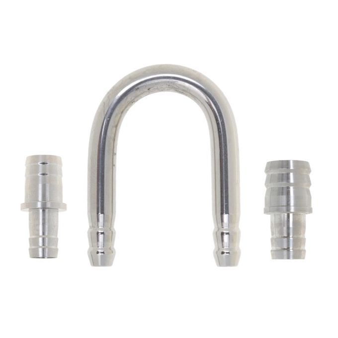 Stainless Steel Aquarium   Tank Pipe Hose Tube Connector Adapter