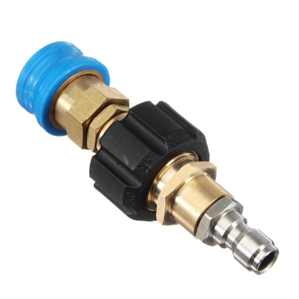 M22 To 1/4inch Quick Connect Convert Adapter For Karcher HDS & Nilfisk Compatible