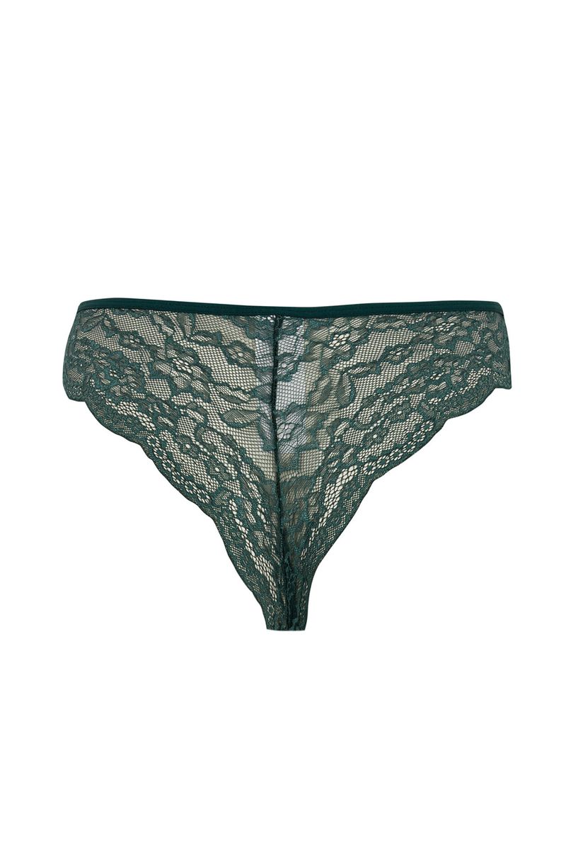 Woman Casual Brazillian Slip - Green