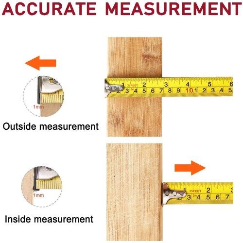 Auto Lock Power Tape Measure Professional - 7.5m ...