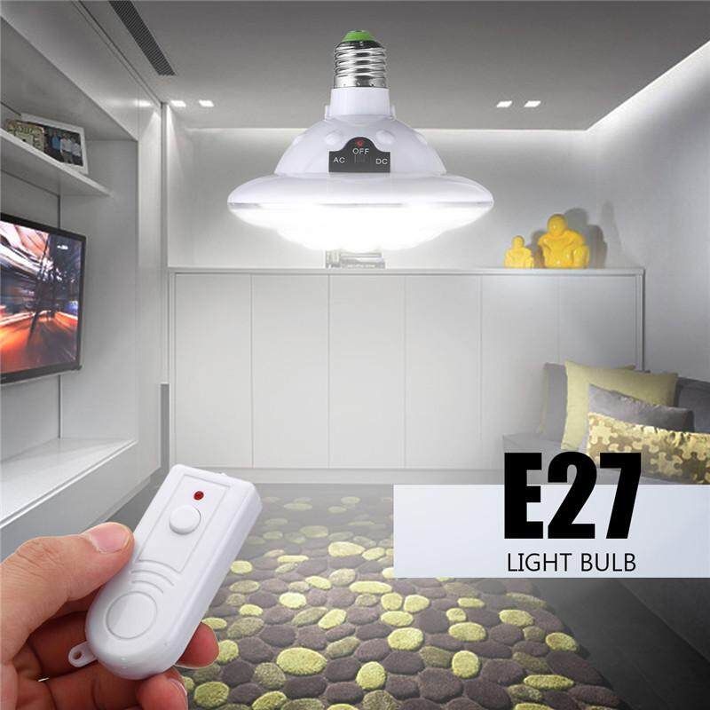 22LED Solar Lamp Outdoor Indoor Hooking Camp Garden Lighting Remote Rechargeable With Solar Panel