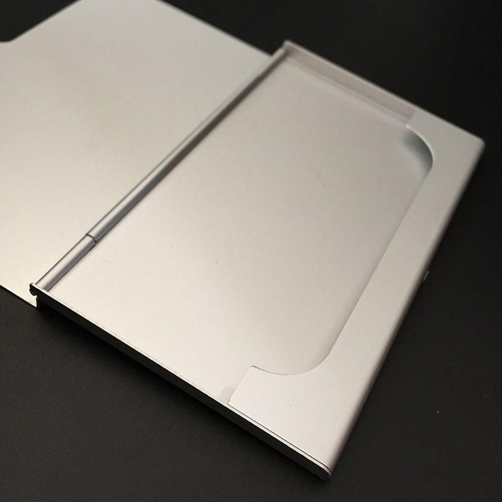 Metal business card case