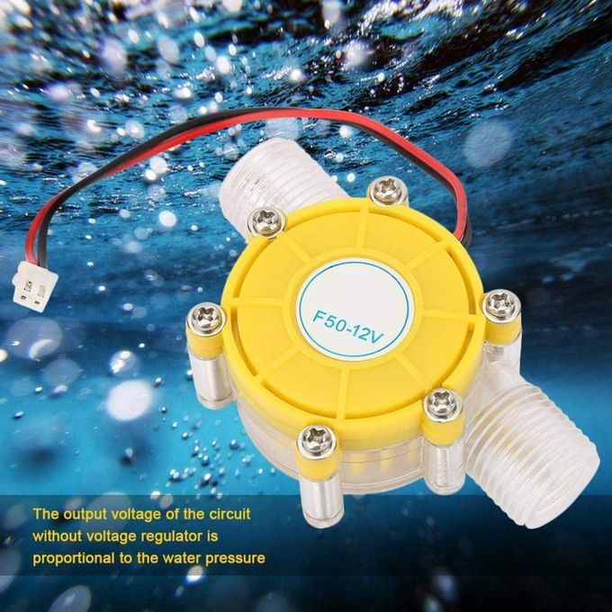 F50 Generator Small Sturdy 12V Practical Water Turbine-