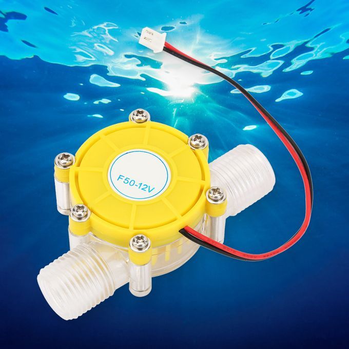 F50 Generator Small Sturdy 12V Practical Water Turbine-