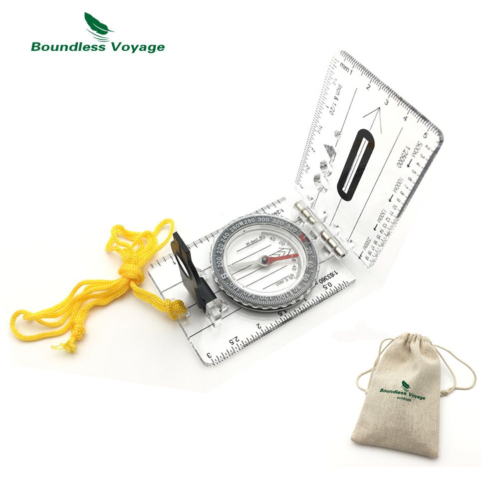 Boundless Voyage Multifunction Outdoor Survival Camping Map