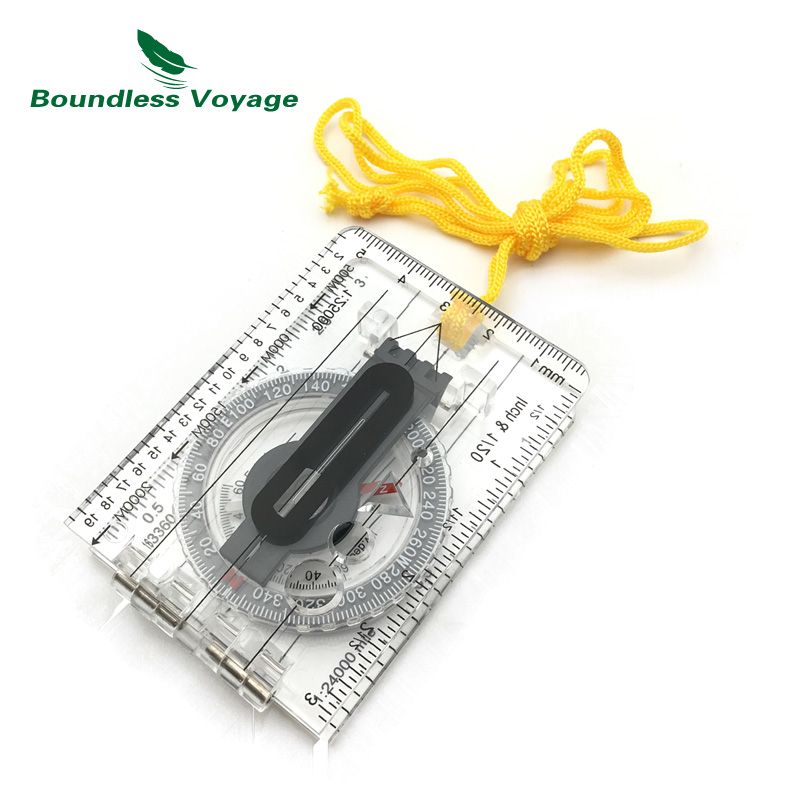 Boundless Voyage Multifunction Outdoor Survival Camping Map