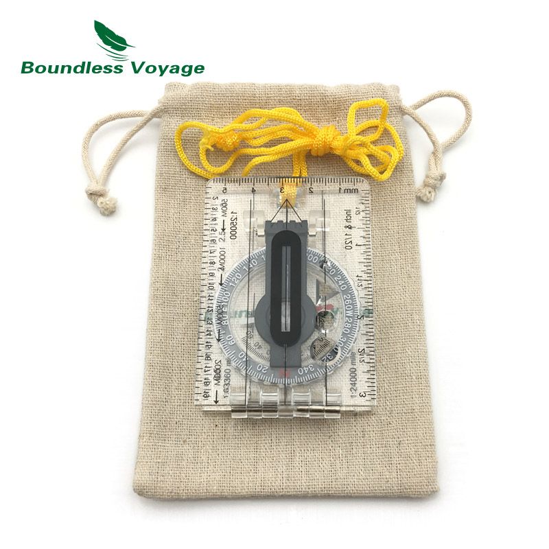 Boundless Voyage Multifunction Outdoor Survival Camping Map