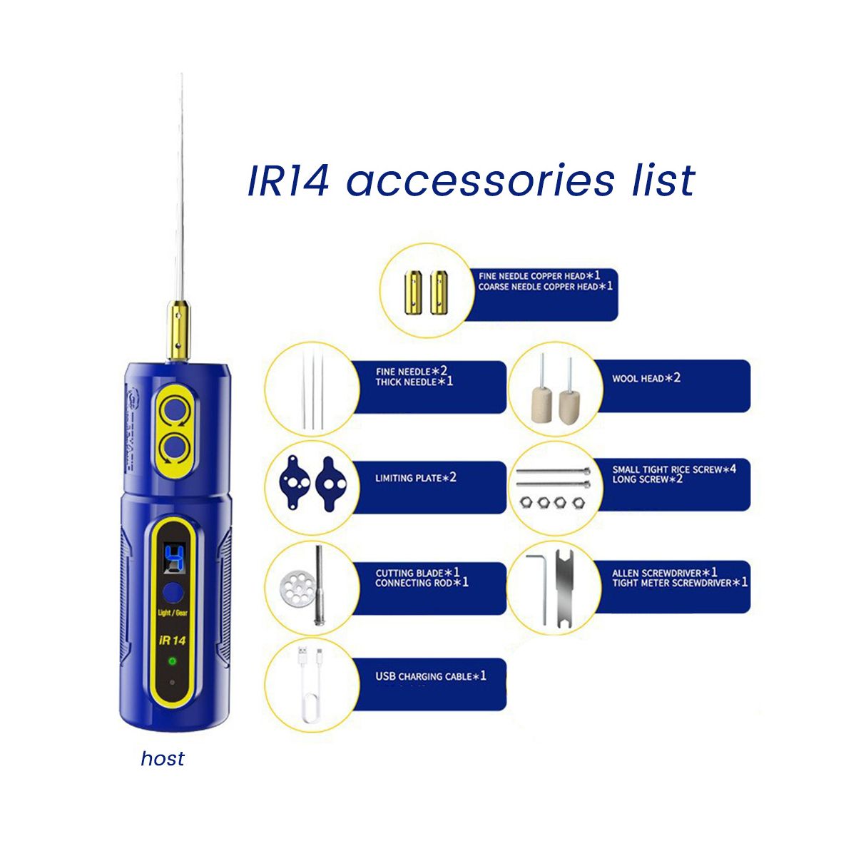 IR14 Mobile Phone Screen OCA Glue Remover Electric Cutting