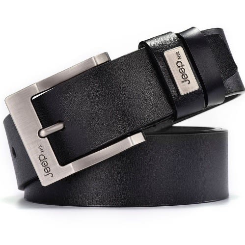 Leather Belt - Black