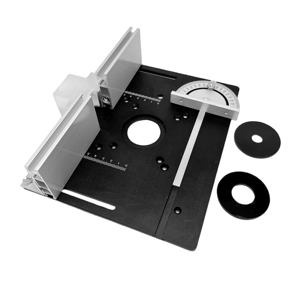 Aluminum Alloy X8 Router Table Insert Plate Woodworking