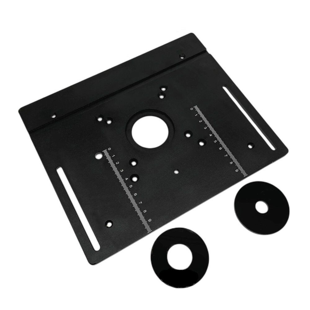 Aluminum Alloy X8 Router Table Insert Plate Woodworking