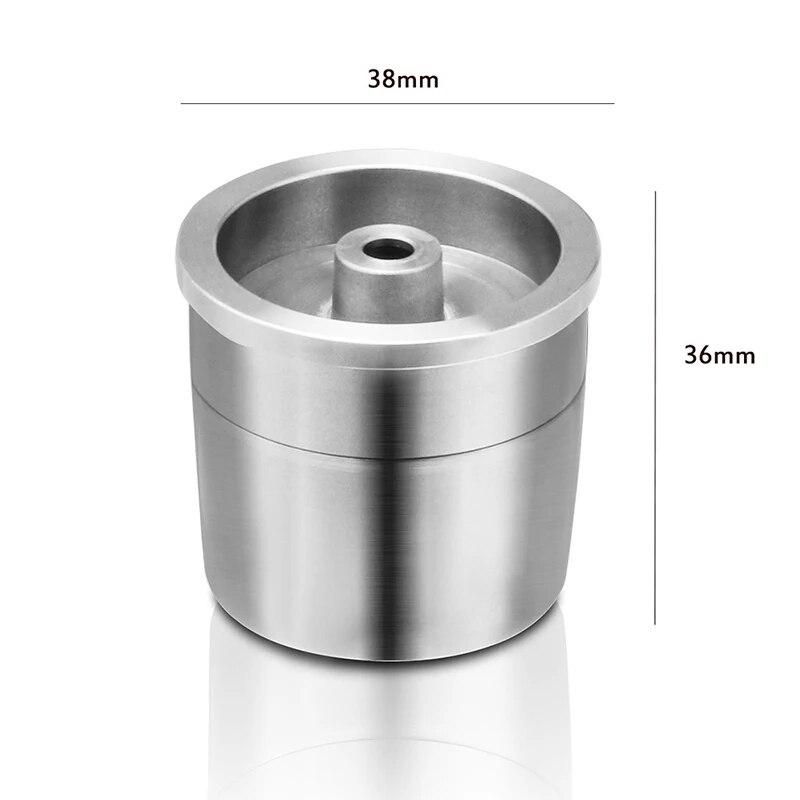 Stainless Steel Refillable  Coffee Capsule Cup Reusable Rustproof Easy Clean Coffee Filter For Illy Coffee Machine