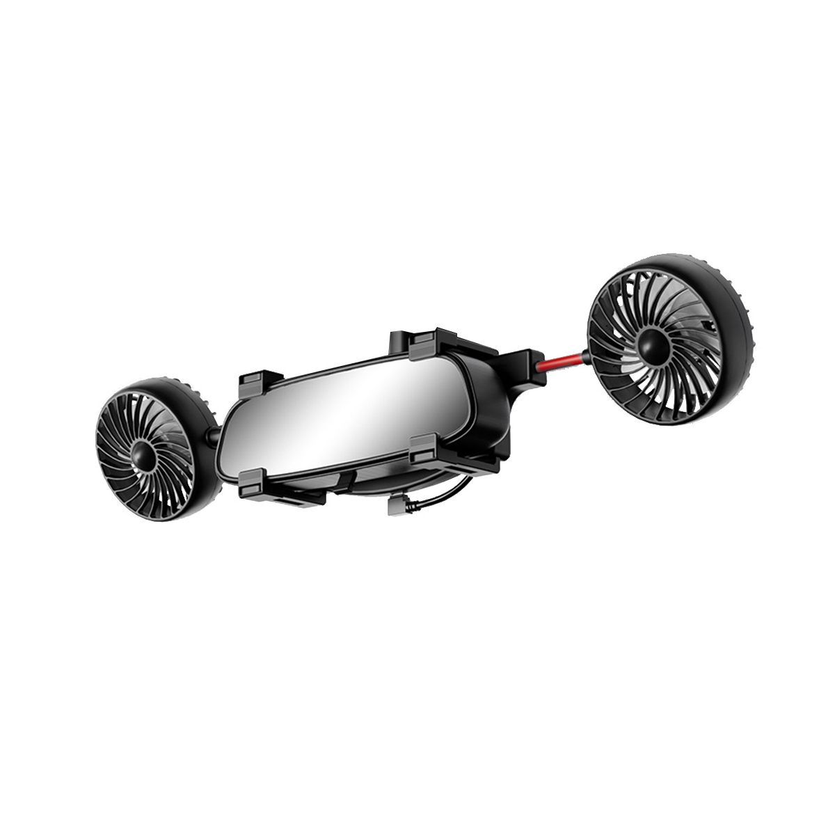 Car Fan Universal Dual Head USB Car Electric Fan Car Accesso