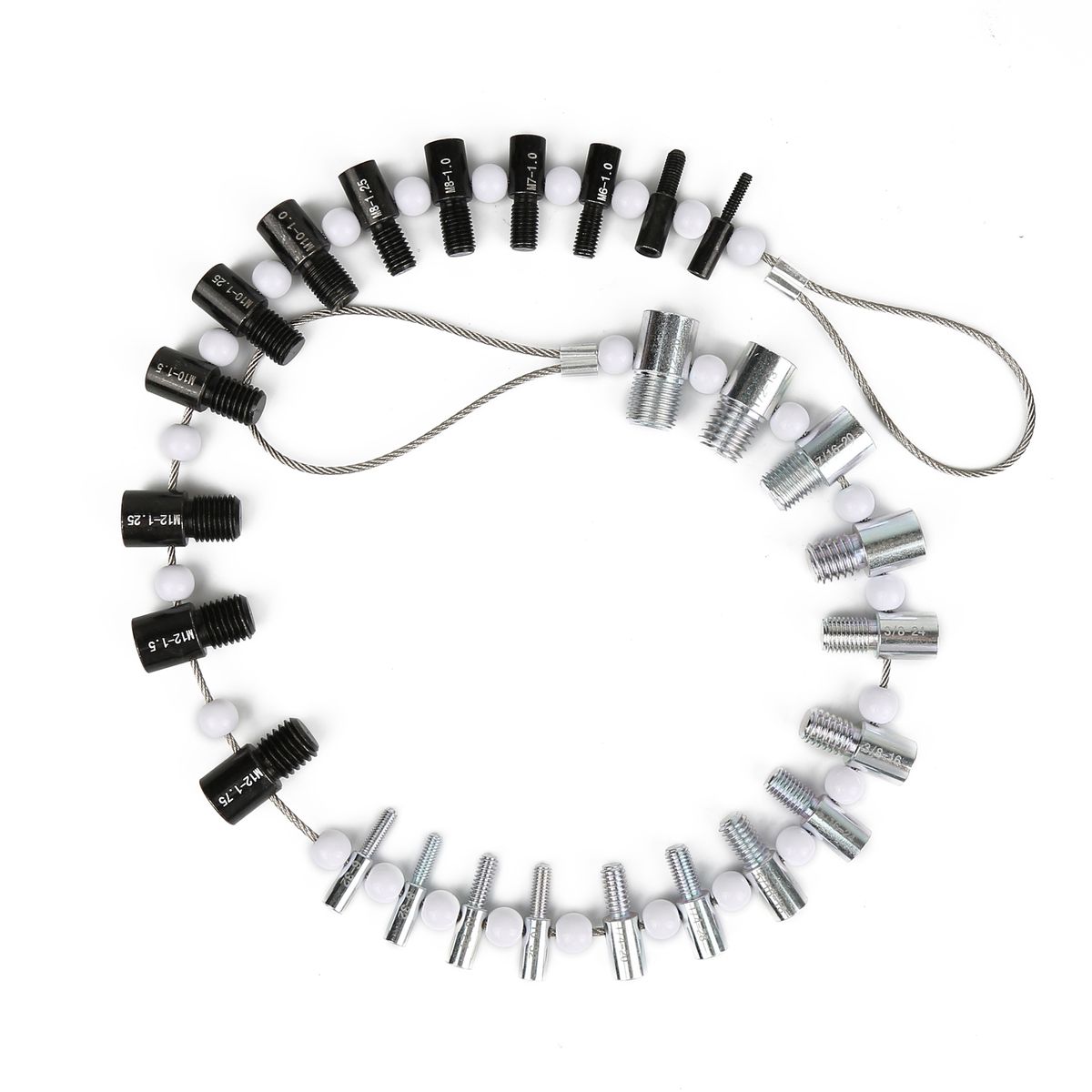 Nut And Bolt Thread Checker Inch And Metric Set Nut Bolt