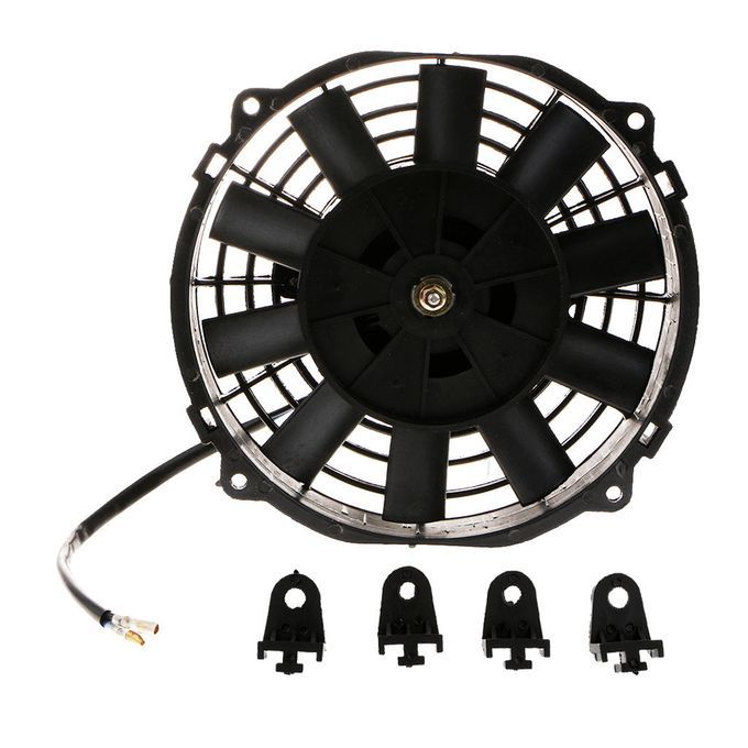 8'' 80W DC 12V Car Motorcycle Electric Radiator Cooling Fan Large Air