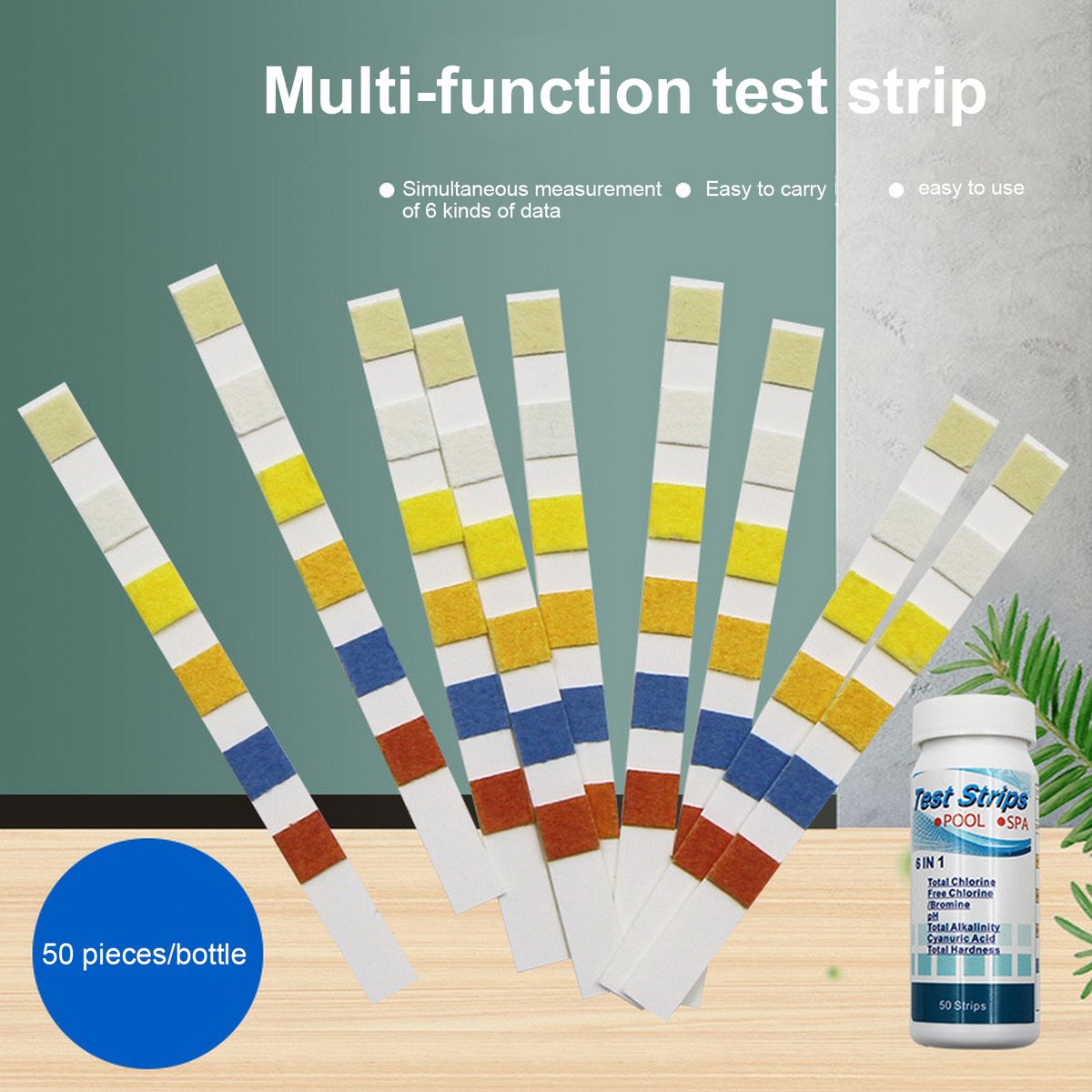 Chlorine Swimming Pool Test 1 6 Value In Paper Residual PH