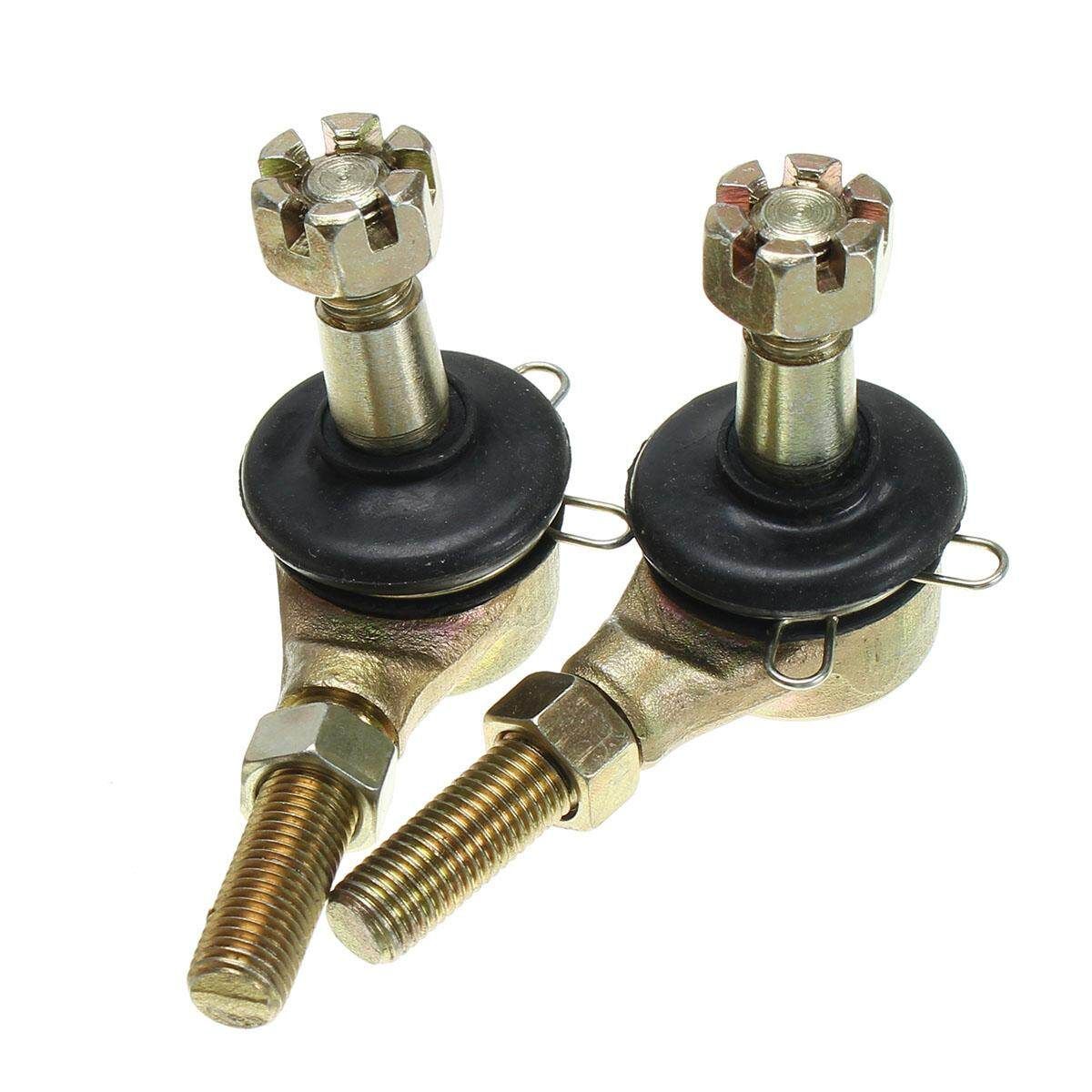 1 Pair Tie Rod End Kit Metal Gold For 1997-2004 Yamaha Warrior 350 YFM350 ATV