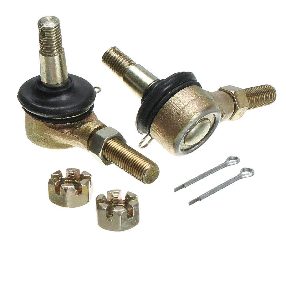 1 Pair Tie Rod End Kit Metal Gold For 1997-2004 Yamaha Warrior 350 YFM350 ATV