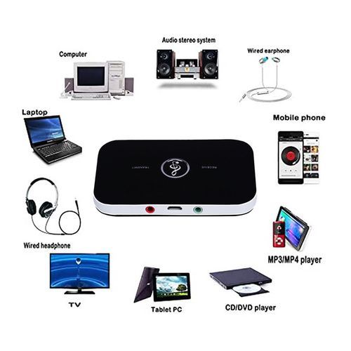 Bluetooth-Compatible Transmitter Receiver Wireless Audio Adapter